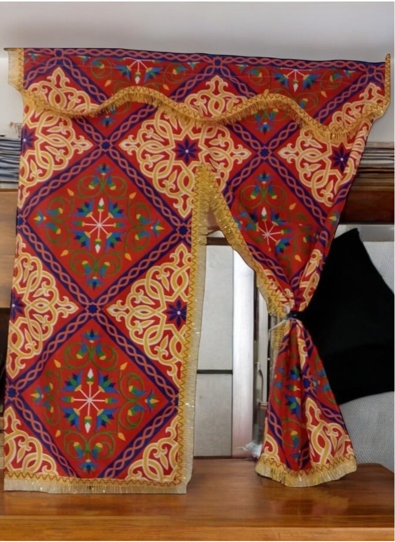 ماركة غير محددة - ستاره من قماش الخياميه ديكور للبيت فى رمضان - Image 1
