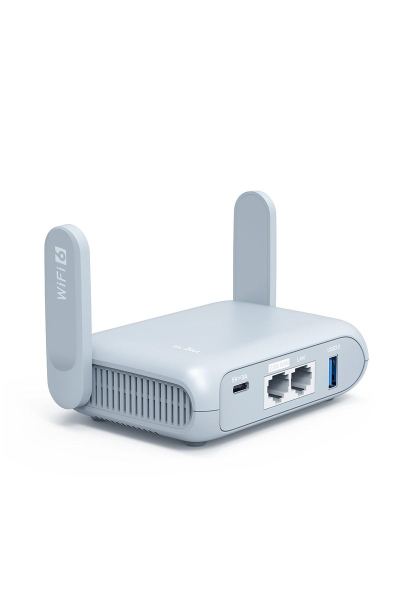 GL.iNet GL.iNet GL-MT3000 (Beryl AX) Portable Travel Router, Pocket-Sized Wi-Fi 6 Wireless Travel Gigabit Router, with OpenVPN & Wireguard for Public & Hotel Wi-Fi Use, Suitable for Cruise/RV/Airplane/Hotel - Image 2