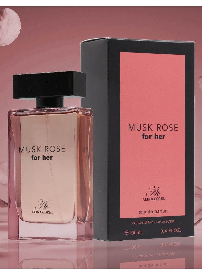 Alina Corel Musk Rose For Her EDP 100ml - Image 2