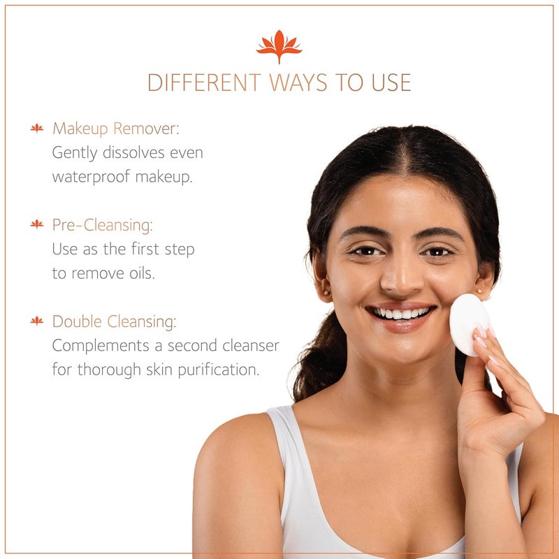 Soultree Advanced Kumkumadi PoreRefining Cleansing Oil 100 Organic Mogra Saffron ColdPressed Oil Blend Normal to Dry Skin 105ml - Image 5