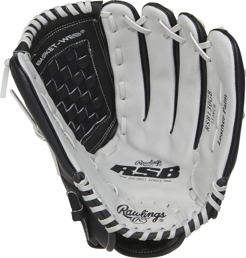 Rawlings رولينغز | قفاز بيسبول بطيء رSB | رمي باليد اليمنى | 13" - شبكة سلة - Image 3
