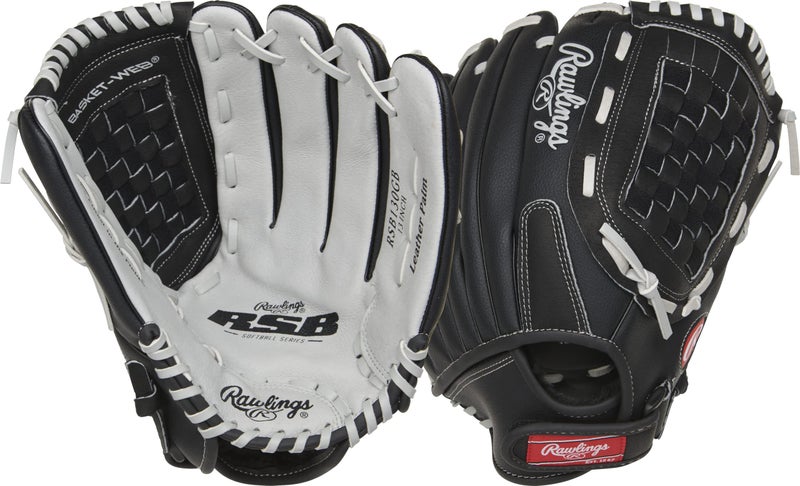 Rawlings رولينغز | قفاز بيسبول بطيء رSB | رمي باليد اليمنى | 13" - شبكة سلة - Image 1