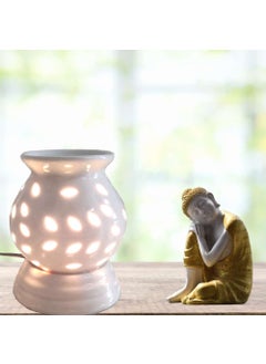 Gratus Naturals Gratus Naturals Matki Shape Ceramic Electric Aroma Diffuser Oil Warmer Decorative Diffuser for Home Water Capacity 45ml  - Image 5