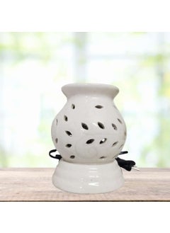 Gratus Naturals Gratus Naturals Matki Shape Ceramic Electric Aroma Diffuser Oil Warmer Decorative Diffuser for Home Water Capacity 45ml  - Image 2