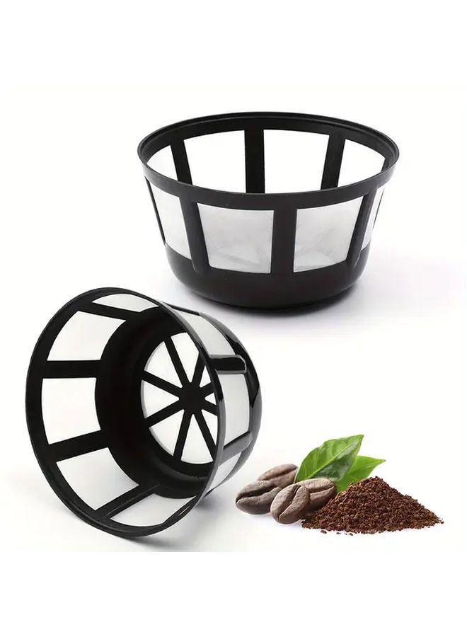 2pcs Reusable Heavy Duty Plastic Coffee Filter Holder Basket for French Press and Drip Coffee Makers - Image 4
