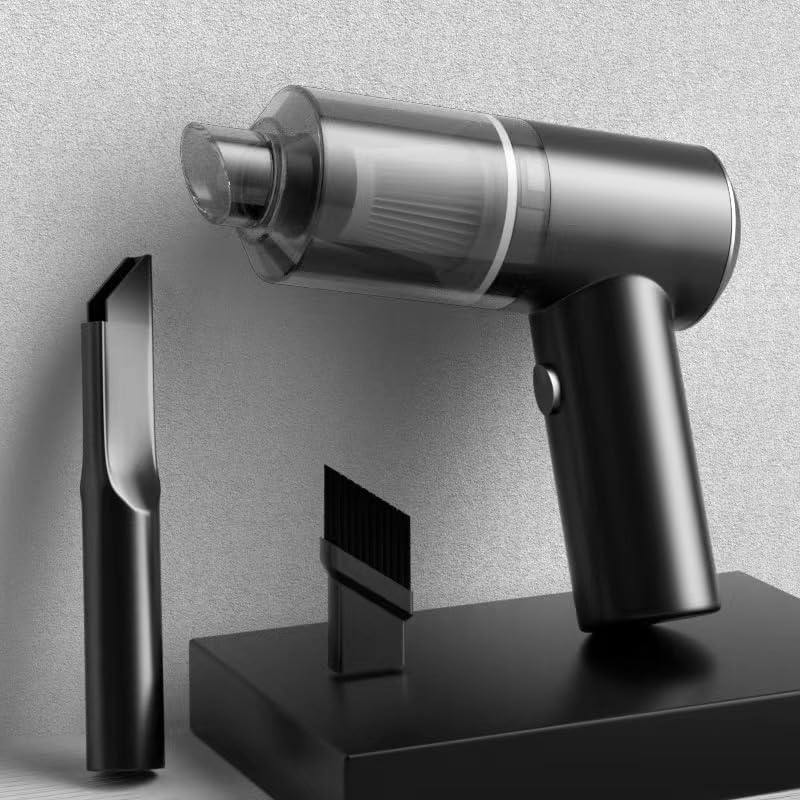 COVERLY 3 in 1 Portable Car Vacuum Cleaner with Blower USB Rechargeable Wireless Handheld Car Vacuum Cleaner Traveling Camping ReusablePortable Cleaning Solution Office Home Kitchen - Image 1