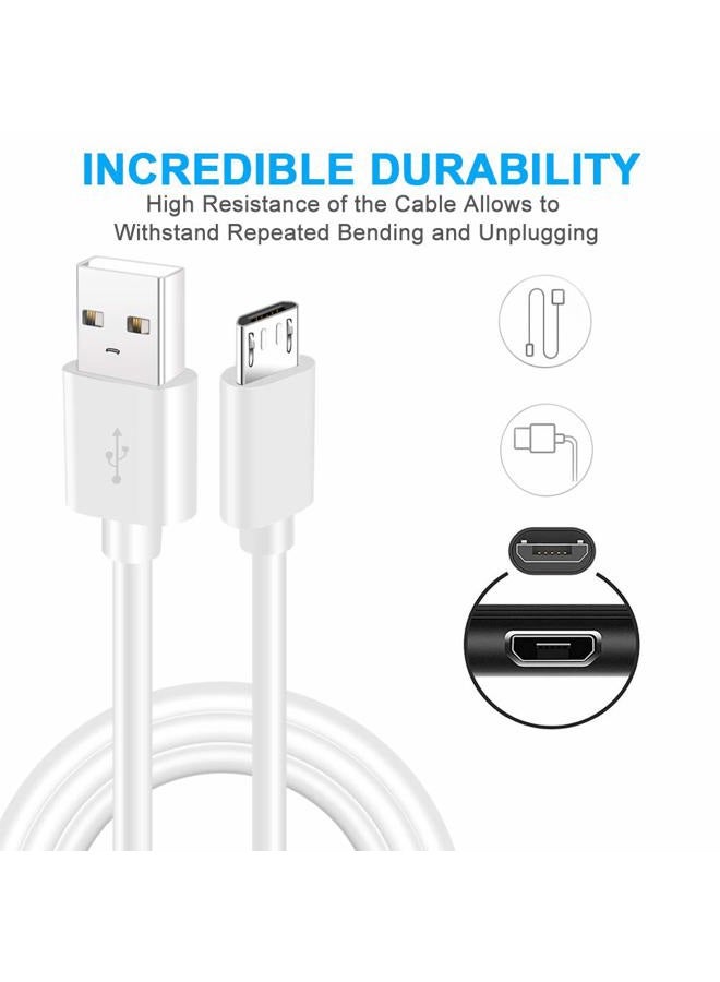 SCOVEE كابل تمديد طاقة USB بطول 20 قدم لكاميرات WyzeCam وWyzeCam Pan وكاميرا YI وكاميرا NestCam الداخلية وكاميرا Netvue وكاميرا KasaCam الداخلية وكاميرا Furbo Dog وكاميرا Blink وكاميرا Cloud وكابل شحن USB إلى Micro USB لكاميرات الأمان - Image 3