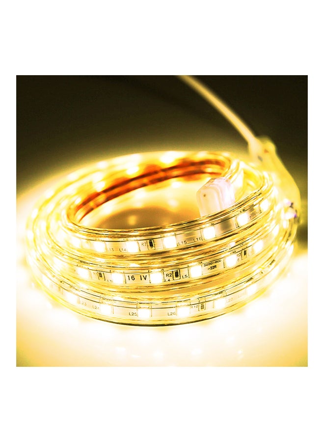 إسكدنيا شريط إضاءة LED مضاد للماء بمعيار IP65 أبيض دافئ 15 x 15 x 2سم - Image 2