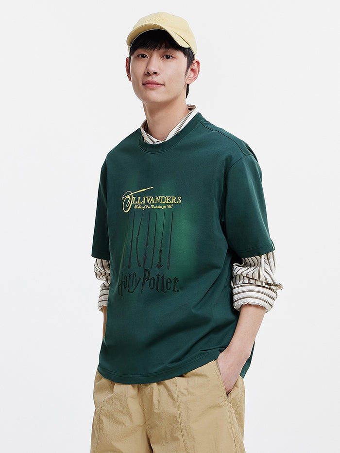 سيمير تيشيرت كاجوال بطباعة أمامية للجنسين - Image 3