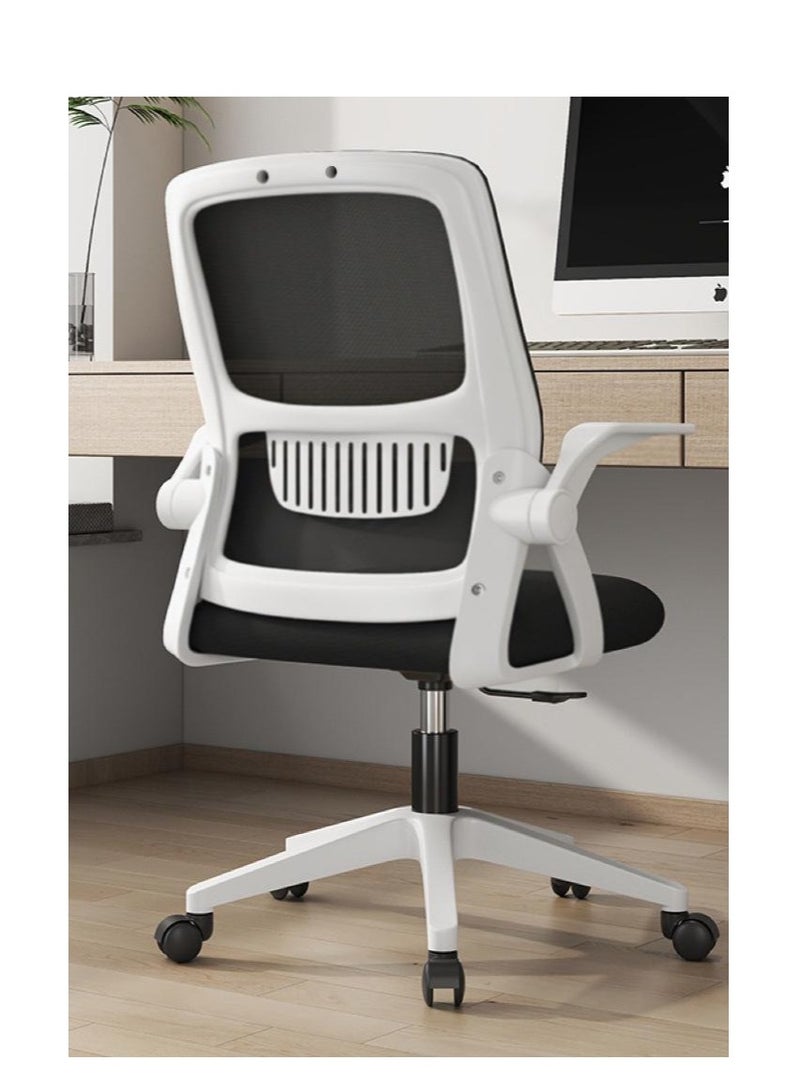 بينغ جنرال كرسي مكتبي ، كرسي مكتب تنفس شبكة كرسي مكتب أسود / أبيض - Image 1