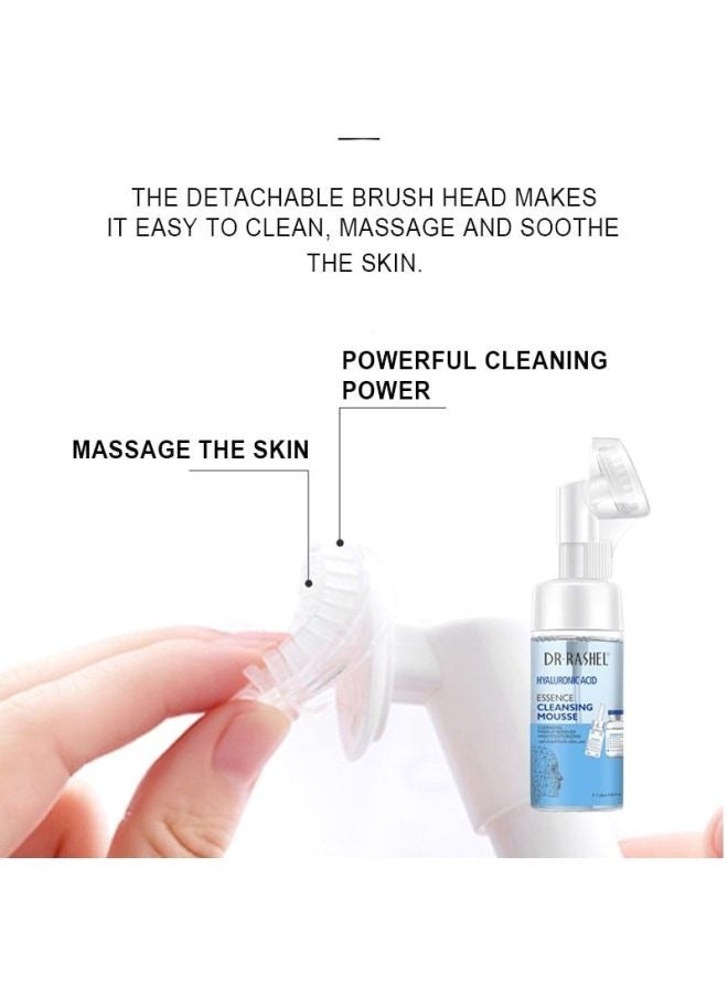 DR. RASHEL Hyaluronic Acid Essence Cleansing Mousse 125ml - Image 5