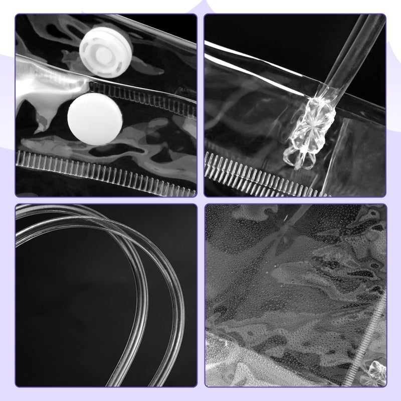 Badenbach 12 Pcs Clear Gift Bags With Handle  7.87"" X 7.87"" X 3.15"" Small Transparent Plastic Gift Bags Bulk Reusable Clear Party Favors Goodie Bag For Birthday Party Wedding Baby Shower Mother'S Day - Image 3