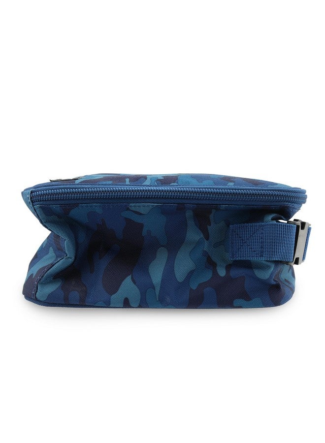 PACKIT PackIt Freezable Classic Lunch Box, Blue Camo, Built with EcoFreeze Technology, Collapsible, Reusable, Zip Closure With Zip Front Pocket and Buckle Handle, Designed for Lunches  - Image 4
