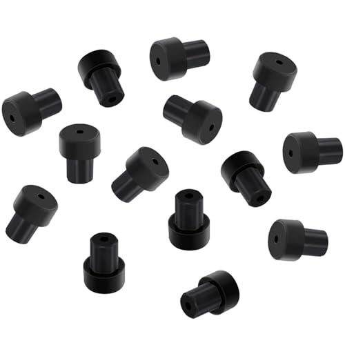 Charbrofire SDA-00189300 W10919249 Rubber Feet for Samsung NX58M6630SS NX58F5500SS NX58R5601SS NX58H5600SS/AA NX58J5600SG NX58J5600SG/AA Whirlpool Grate Rubber Feet HP Gas Stove Parts 14 Packs - Image 1