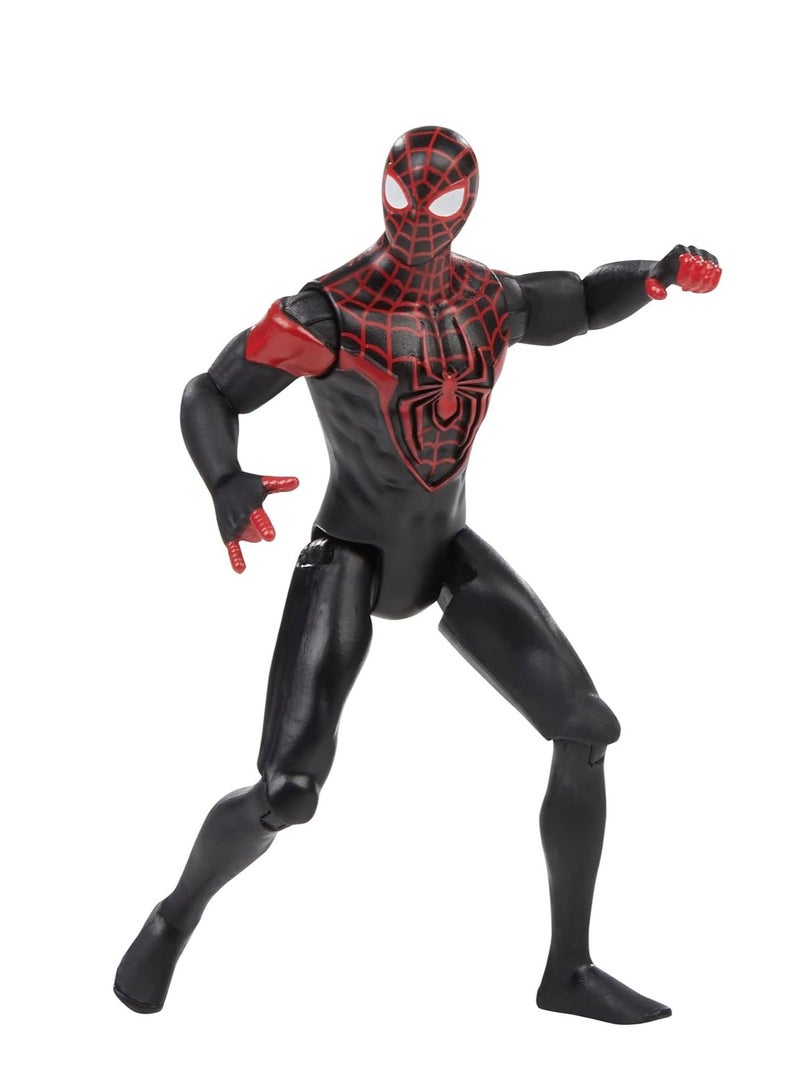SPIDERMAN Marvel Spider-Man Miles Morales Action Figure - 4 Inches - Image 3