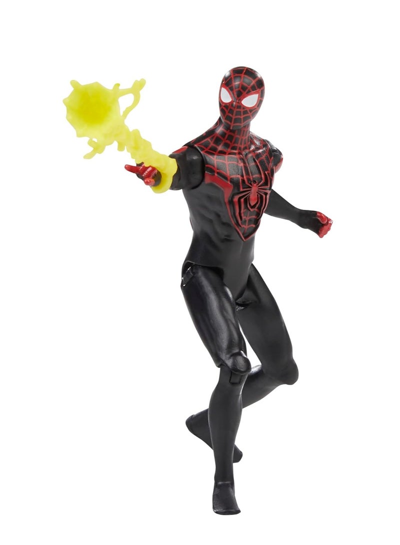 SPIDERMAN Marvel Spider-Man Miles Morales Action Figure - 4 Inches - Image 5