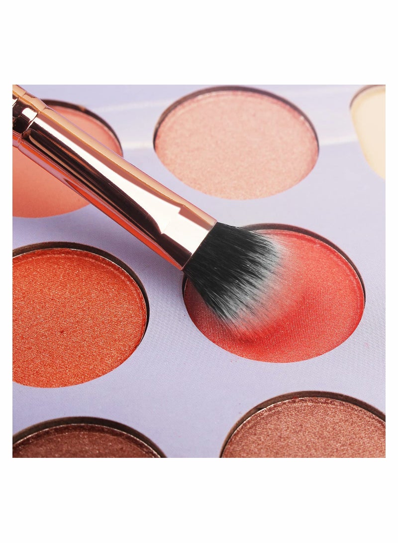 Zikra 16 Pcs Makeup Brushes Sets with 1 Eyebrow Razor Premium Synthetic Foundation Blending Face Powder Eye Shadow Concealer Make Up Brushes Tool - Image 5