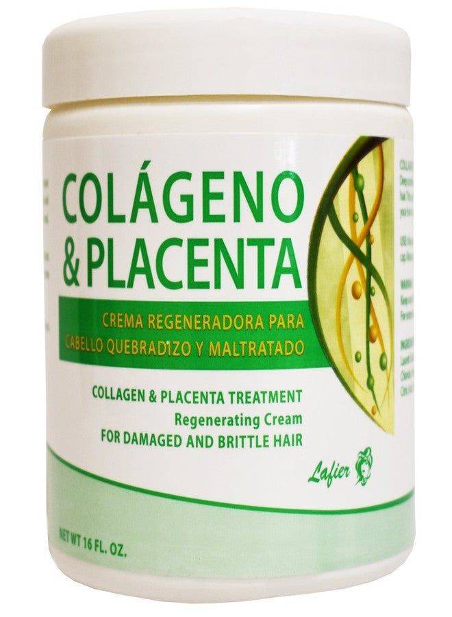 Lafier Colageno y Placenta Regenerating Cream 16oz - Image 1
