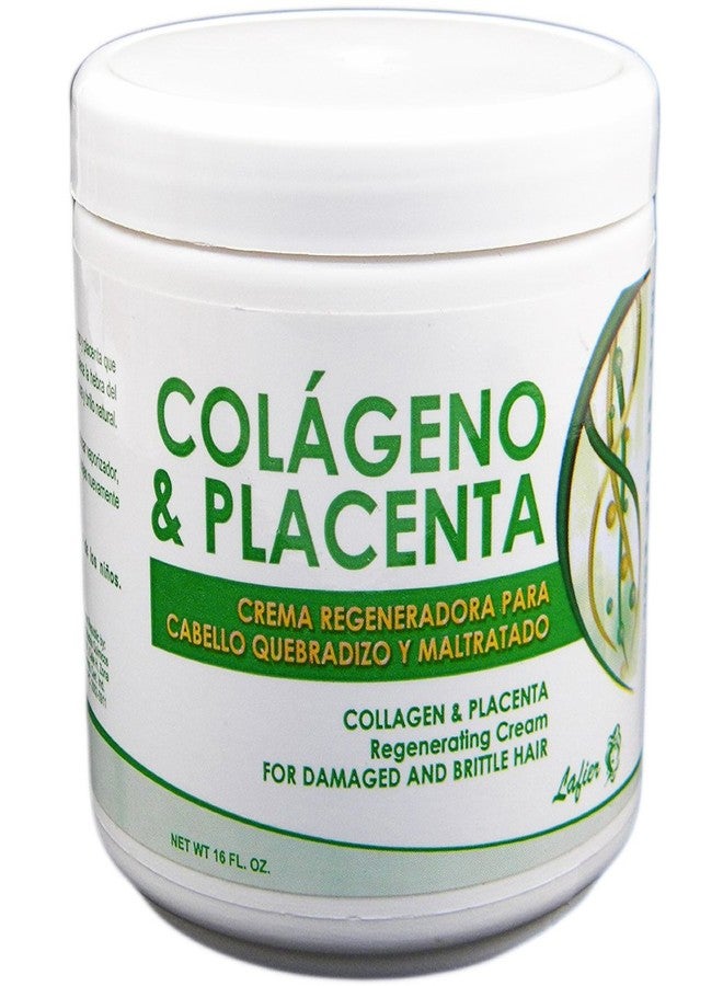 Lafier Colageno y Placenta Regenerating Cream 16oz - Image 4
