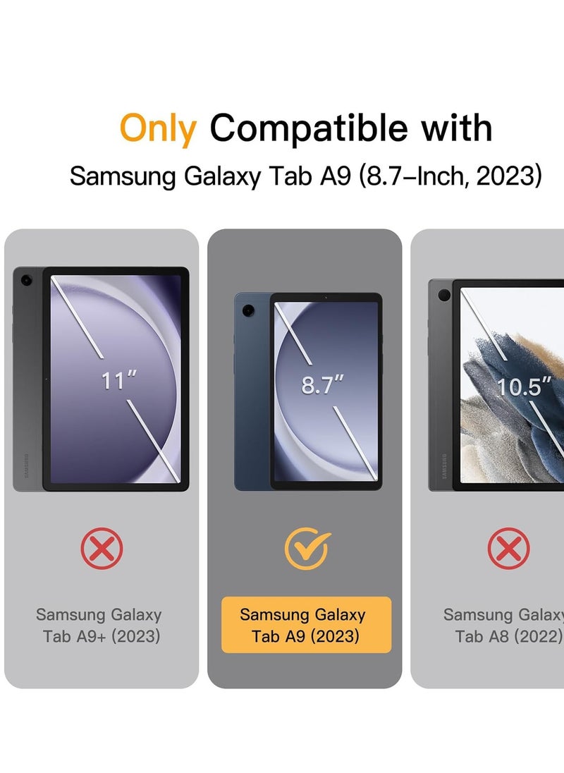 جراب Samsung Galaxy Tab A9 مقاس 8.7 بوصة [SM-X110/X115/X117] مع حامل قلم، وغطاء خلفي ناعم من مادة TPU قابل للطي، وغطاء ذكي واقٍ قابل للطي، وإيقاظ وسكون تلقائي (أخضر نعناعي) - pzsku/Z3E7613DD1D7A685DED20Z/45/_/1736268215/9a66b0cb-924f-4c15-b800-f77267191d99