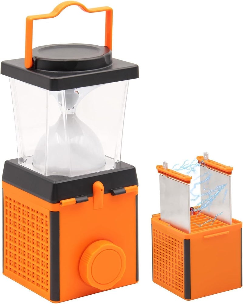 JWWYJ Environmentally Conscious Lighting Saltwater Camping Lantern Survival Emergency Outdoor Ligh Simply add Salt Water to Activate The Light Its That Easy - Image 2