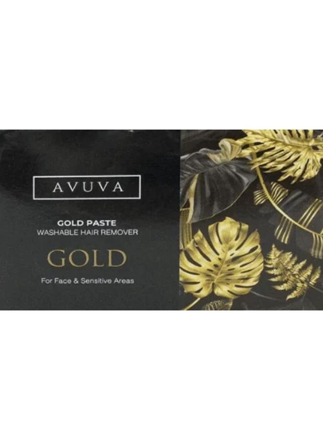 Avuva Gold White Paste Washable Hair Remover 100 g - Image 1