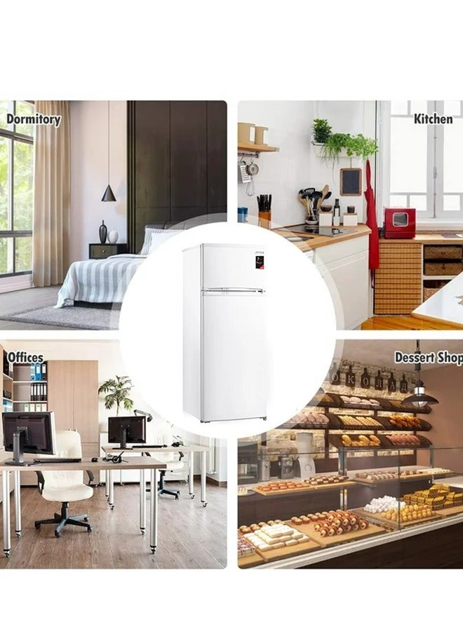 Arrow Double Door Refrigerator - 7.2 Feet - White - RO-320L - Image 4