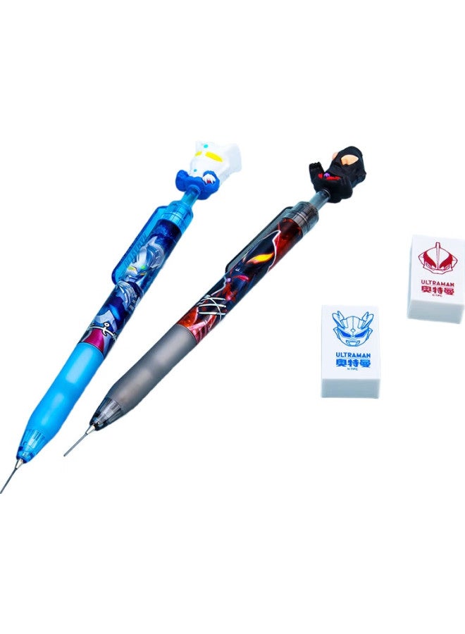 One Is Yizheng Automatic Pencil, Stationery, Cute Creative Cartoon Student Supplies, Autobot Hero Kindergarten Elementary School Student Learning Special 0.5Mm Lead-Resistant, Black Barrel Single Pack 7350 - Image 1