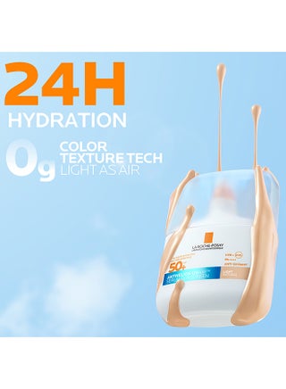 لاروش بوزيه أنثيليوس UVAir سيروم واقي الشمس لون طبيعي فاتح +SPF 50 مع النياسيناميد، واقي يومي للوجه للرجال والنساء، قوام خفيف كالهواء بلمسة نهائية غير مرئية لجميع أنواع البشرة، 50 مل - view 4
