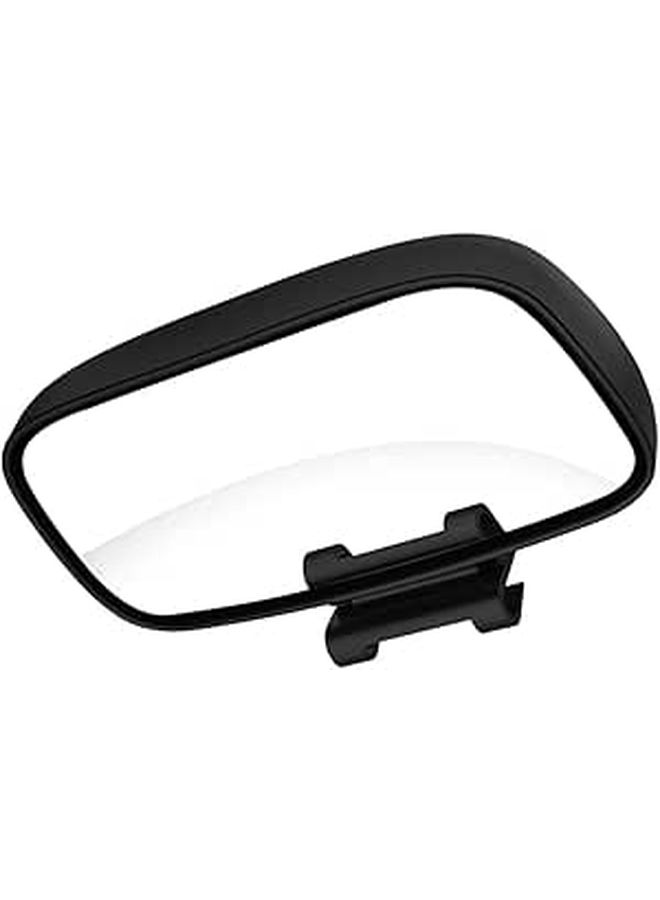 Wide Angle Blind Spot Mirror Car Rearview Auxiliary Parking Safety Assistance Black - Image 1