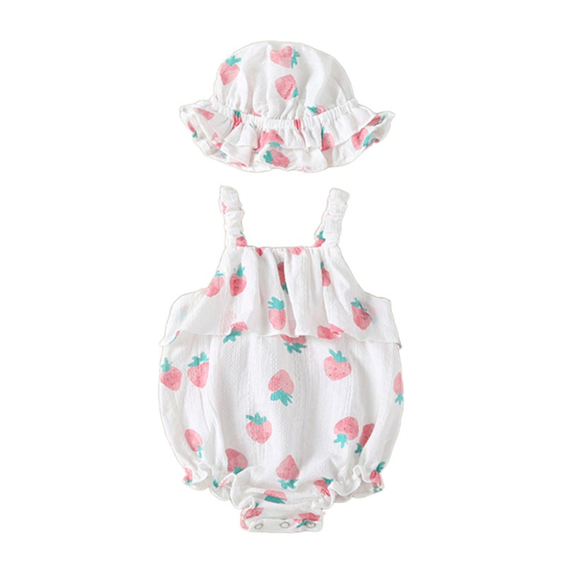Sleeveless Summer Dress: Bright Fresh Colors Wear-resistant Breathable Soft Fabric Girl Dress - Various Sizes Regular Fit Stylish Design for Kids Girls - Image 1