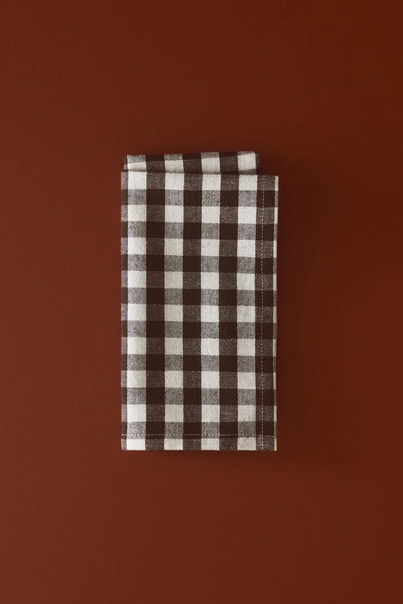 اتش اند ام طقم مناديل قطنية من 4 قطع