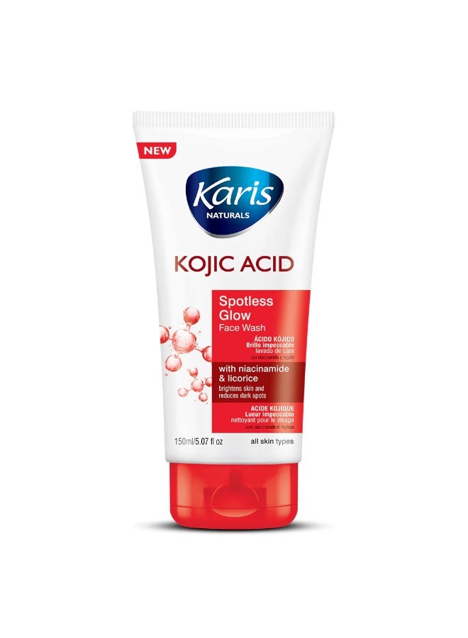 KARIS Kojic Acid Spotless Glow Face Wash - Image 1
