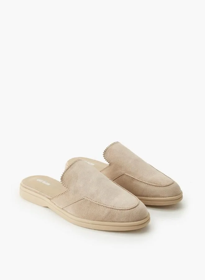 Renzo Ruganni CREAM Women Slip-On Mules for Women | Best Price UAE