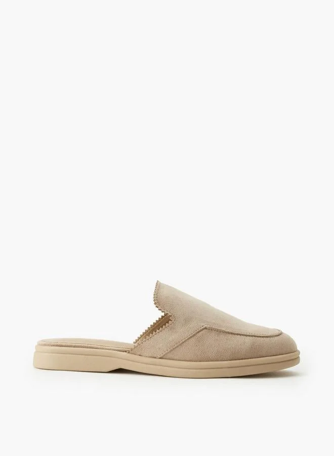Renzo Ruganni CREAM Women Slip-On Mules for Women | Best Price UAE