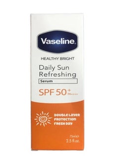 Vaseline 2 pieces of Vaseline Daily Essentials Sun Refreshing Serum SPF 50+, 75 ml  - Image 2