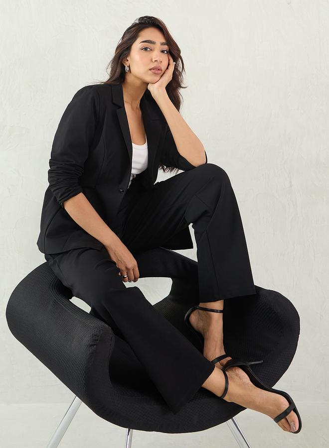 Femmella Women Black Wide Leg Trousers - Image 2