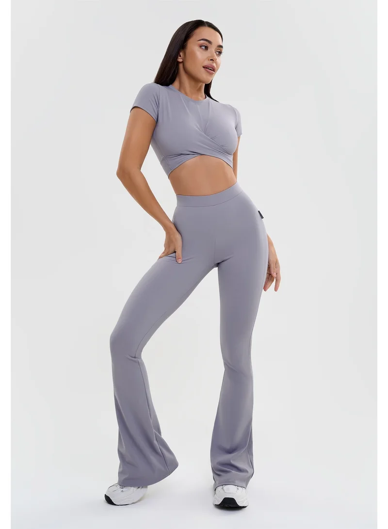 Bona Fide Bona Fide Workout Tops for Women - Short/Long Sleeve Compression Shirt - Breathable Tight Crop Top for Gym, Running, Yoga