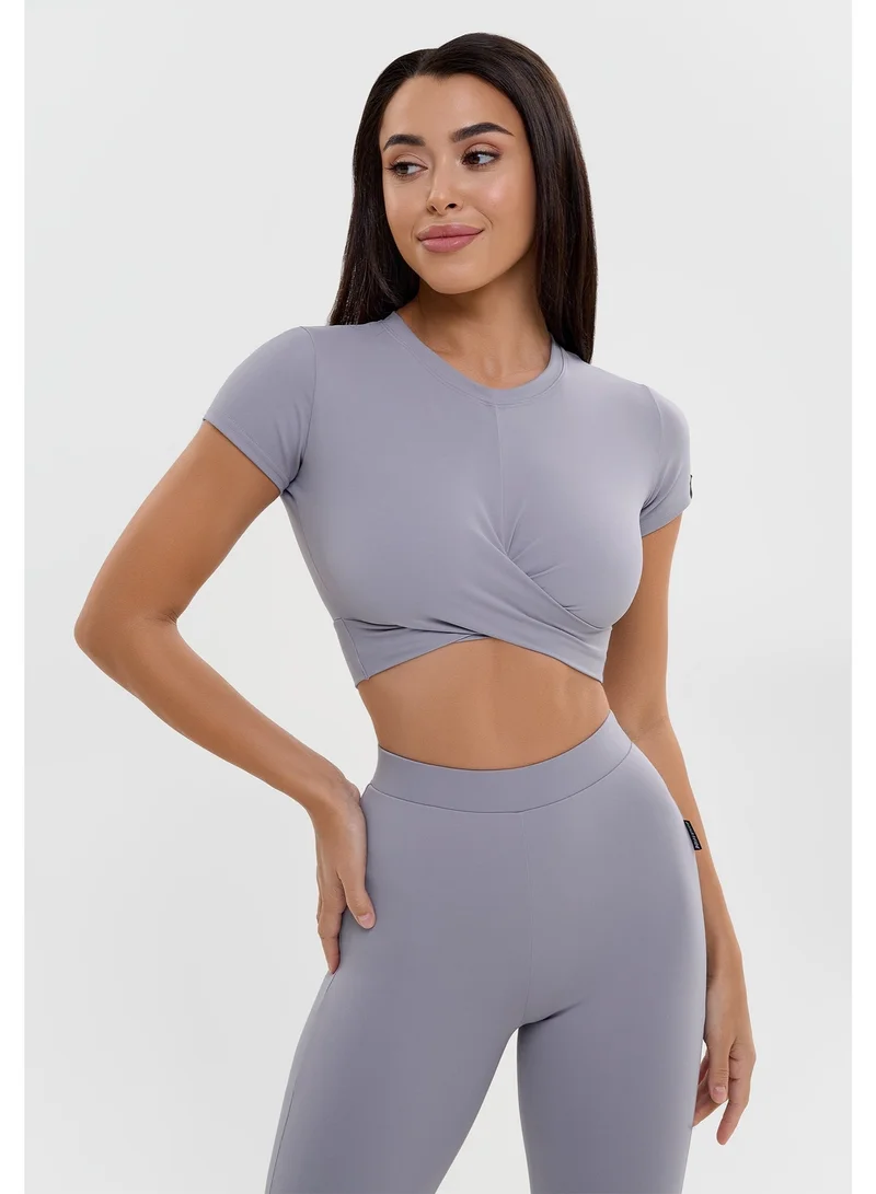 Bona Fide Bona Fide Workout Tops for Women - Short/Long Sleeve Compression Shirt - Breathable Tight Crop Top for Gym, Running, Yoga