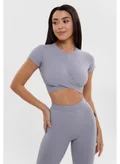 Bona Fide Tied Up Top Gray