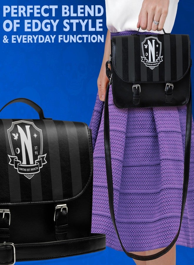 Wednesday Girls Satchel Bag - Image 4