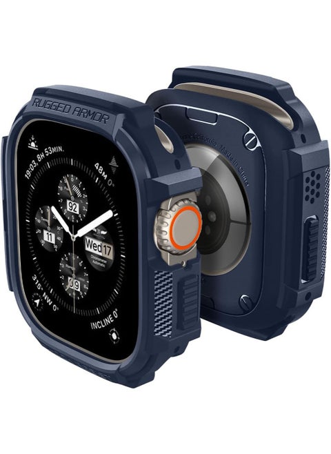 Rugged Armor for Apple Watch Ultra 2 Case / Apple Watch Ultra 49mm Case Cover - Navy Blue