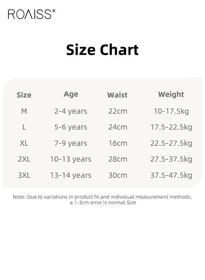 رويس طقم 4 قطع ملابس داخلية للبنات، سراويل داخلية ناعمة ومطاطية بنقوش رائعة، سراويل داخلية مسامية مع أحزمة خصر مرنة للبنات، مثالية للارتداء اليومي - Image 5