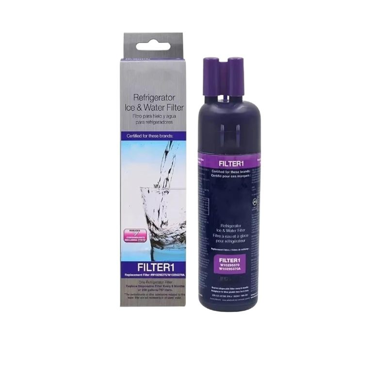 Water Filter Replacement - Purple Compatible Water Filter Cartridge for Home Kitchen Refrigerator - Image 1