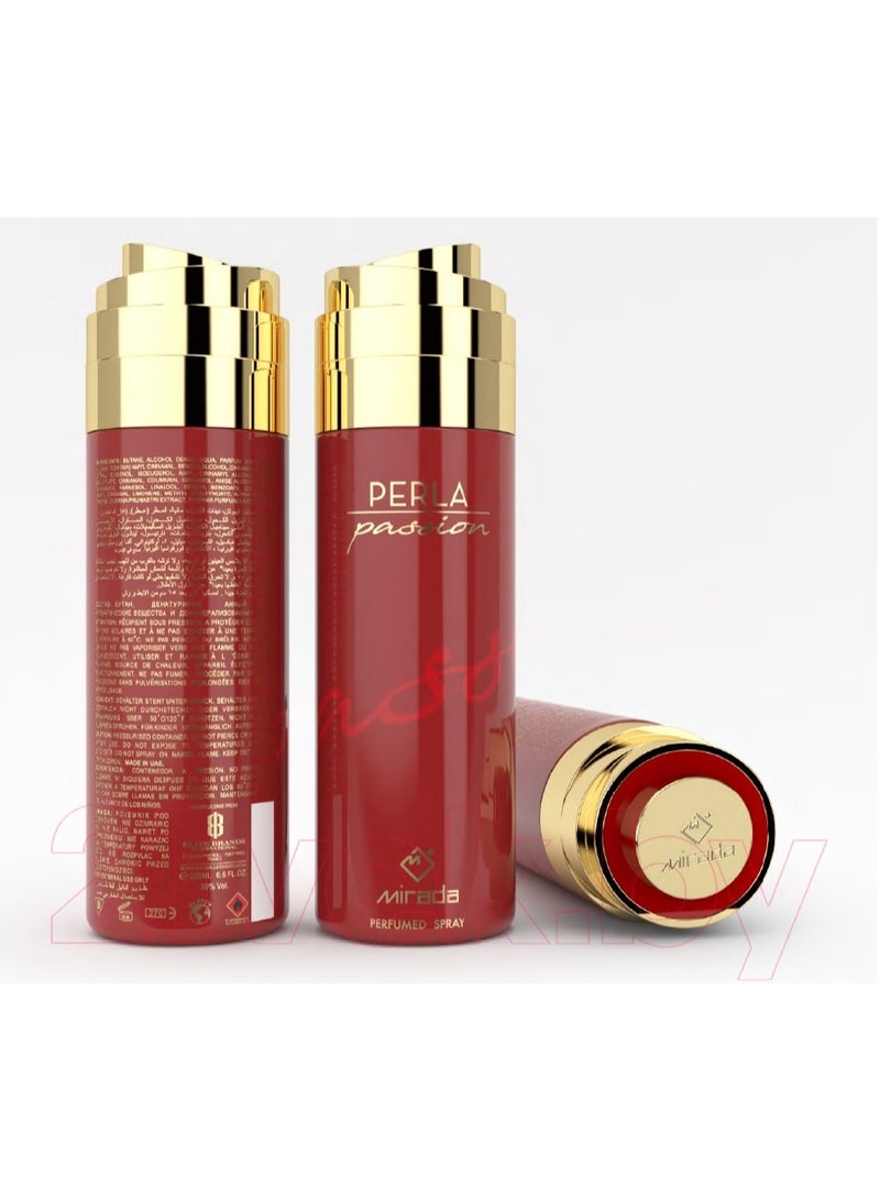 Mirada Deodorant Perla Passion lady 200 - Image 2