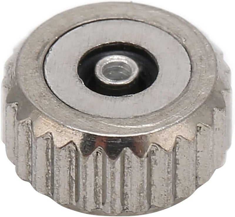 6mm Flat Hole Watch Crown Repair Kit Silver Gold Assorted Replacement Heads - Image 4