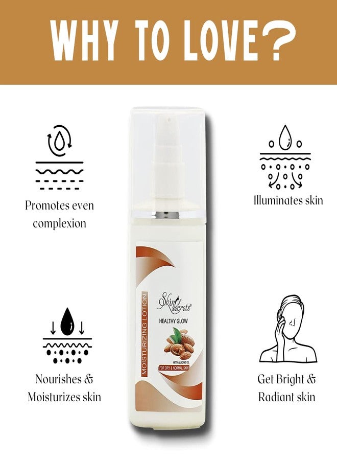 Skin Secrets Healthy Glow Moisturizing Lotion with Almond Oil| 120ml - Image 1