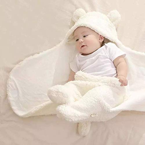 BRANDONN Baby Blanket Newborn Gift Pack of Swaddle Wrapper, 0-9 Months, Length 68 cm x Width 68 cm - Image 2