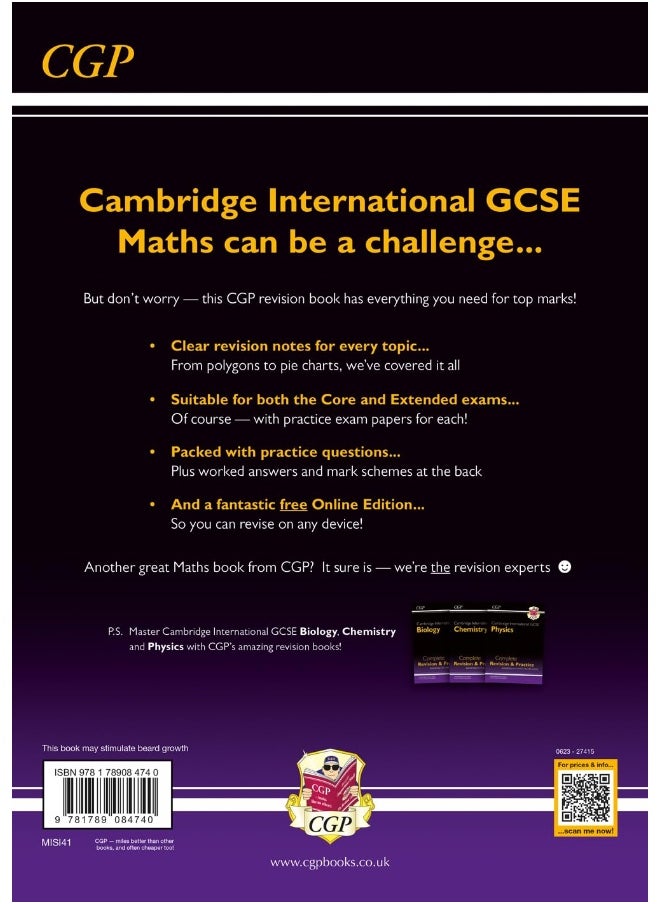 New Cambridge International GCSE Maths Complete Revision & Practice: Core & Extended + Online Ed  - Image 2