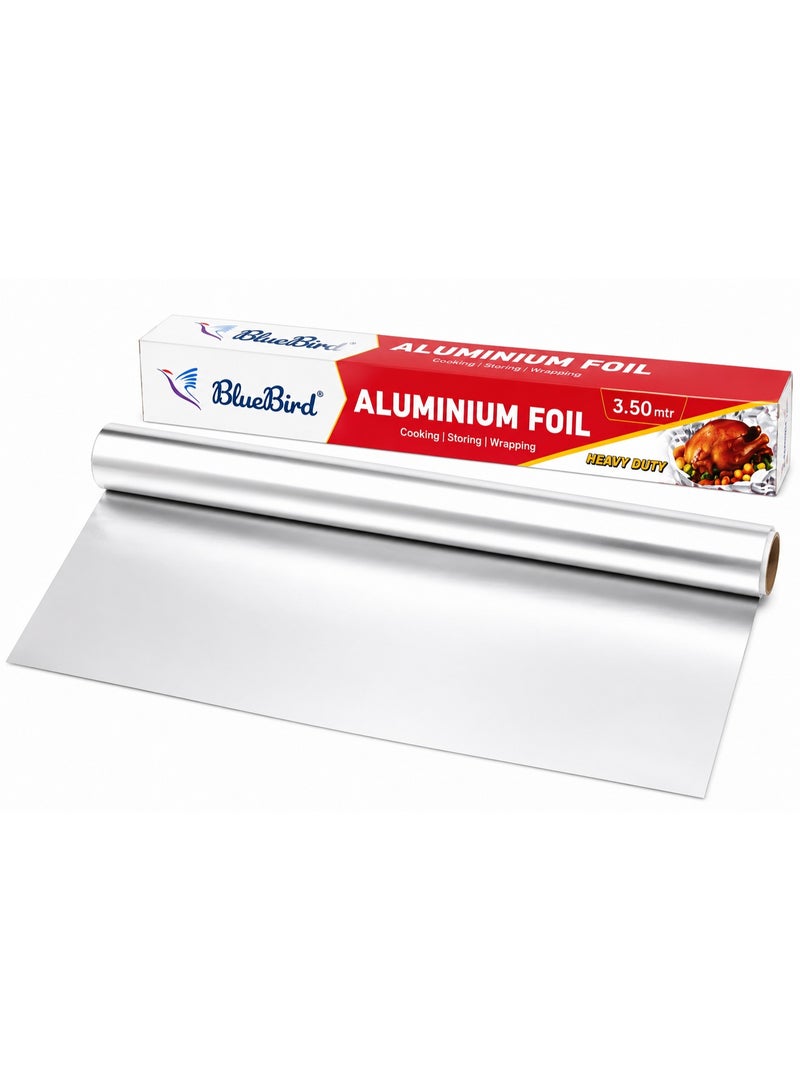Bluebird Aluminum foil 45 cm x 3.50 Mtr (Buy 2 Get 1 Free offer pack) - Image 1